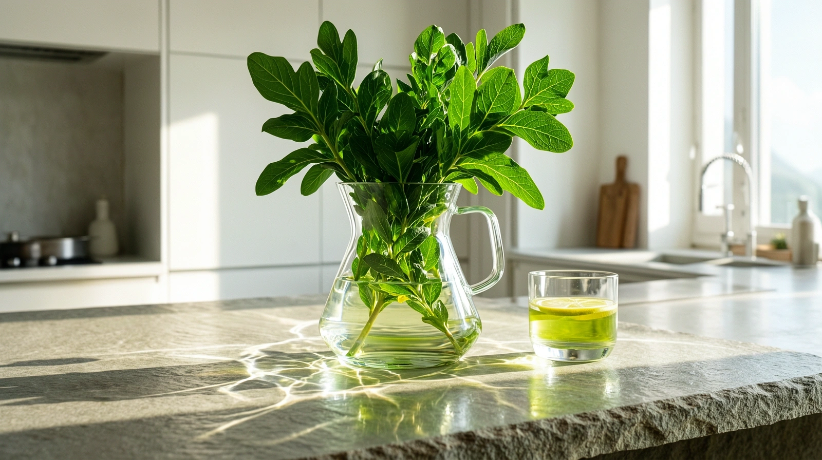 Botanical vitality in a Swiss lifestyle setting
